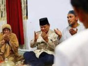 Prabowo Subianto Bersilaturahmi dengan Keluarga Pendiri Alkhairaat di Palu