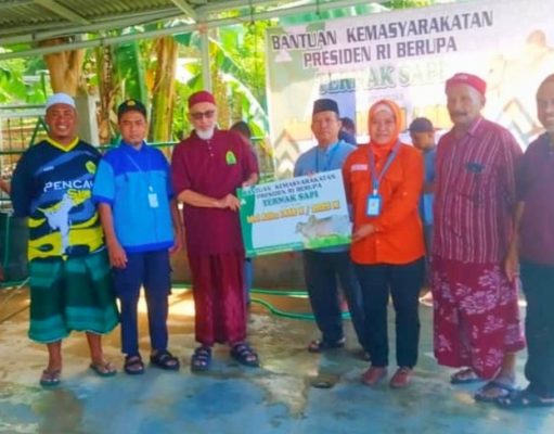 Presiden dan Kapolri Serahkan Hewan Kurban ke Majelis Asybaalul Khairaat Palu