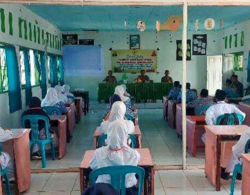 Polres Touna Bekali Pelajar MA Alkhairaat dengan Edukasi Kamtibmas dan Bahaya Kenakalan Remaja