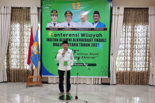 Kakanwil Kemenag Malut Dorong Sinergi Alumni dalam Konferwil Ikatan Alumni Alkhairaat 2025
