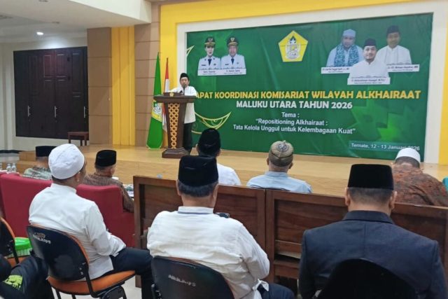 Rakor Alkhairaat Maluku Utara Tegaskan Penguatan Kelembagaan dan Kemandirian Ekonomi