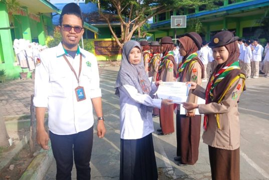 Raih Juara Umum 2 di PSC III, Tim Pramuka MA Alkhairaat Pusat Palu Terima Apresiasi