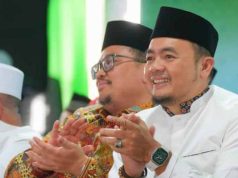 Pimpinan KPU, Bawaslu, dan DKPP Hadiri Haul Guru Tua ke-58 di Palu